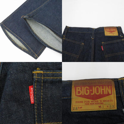 BIG JOHN | ビッグジョン フラッシャー付き デニムパンツ ｻｲｽﾞ:W31 インディゴ【瀬戸大橋店】
