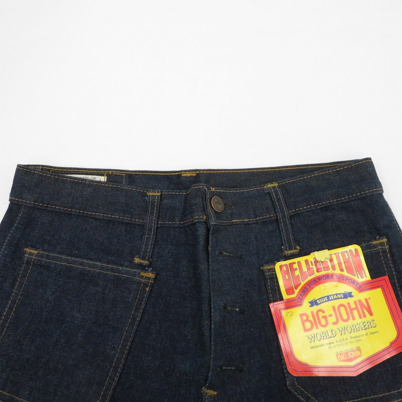 BIG JOHN | ビッグジョン フラッシャー付き デニムパンツ ｻｲｽﾞ:W31 インディゴ【瀬戸大橋店】