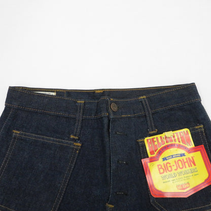 BIG JOHN | ビッグジョン フラッシャー付き デニムパンツ ｻｲｽﾞ:W31 インディゴ【瀬戸大橋店】