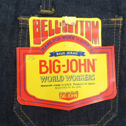 BIG JOHN | ビッグジョン フラッシャー付き デニムパンツ ｻｲｽﾞ:W31 インディゴ【瀬戸大橋店】