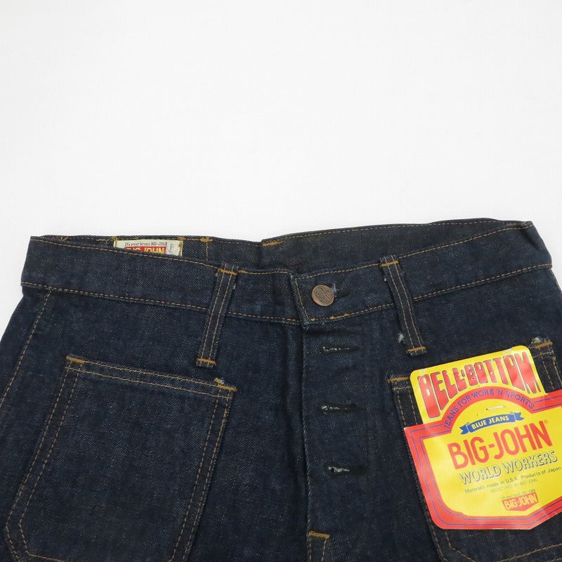 BIG JOHN | ビッグジョン フラッシャー付き デニムパンツ ｻｲｽﾞ:W31 インディゴ【瀬戸大橋店】