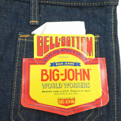 BIG JOHN | ビッグジョン フラッシャー付き デニムパンツ ｻｲｽﾞ:W31 インディゴ【瀬戸大橋店】