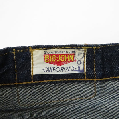 BIG JOHN | ビッグジョン フラッシャー付き デニムパンツ ｻｲｽﾞ:W31 インディゴ【瀬戸大橋店】