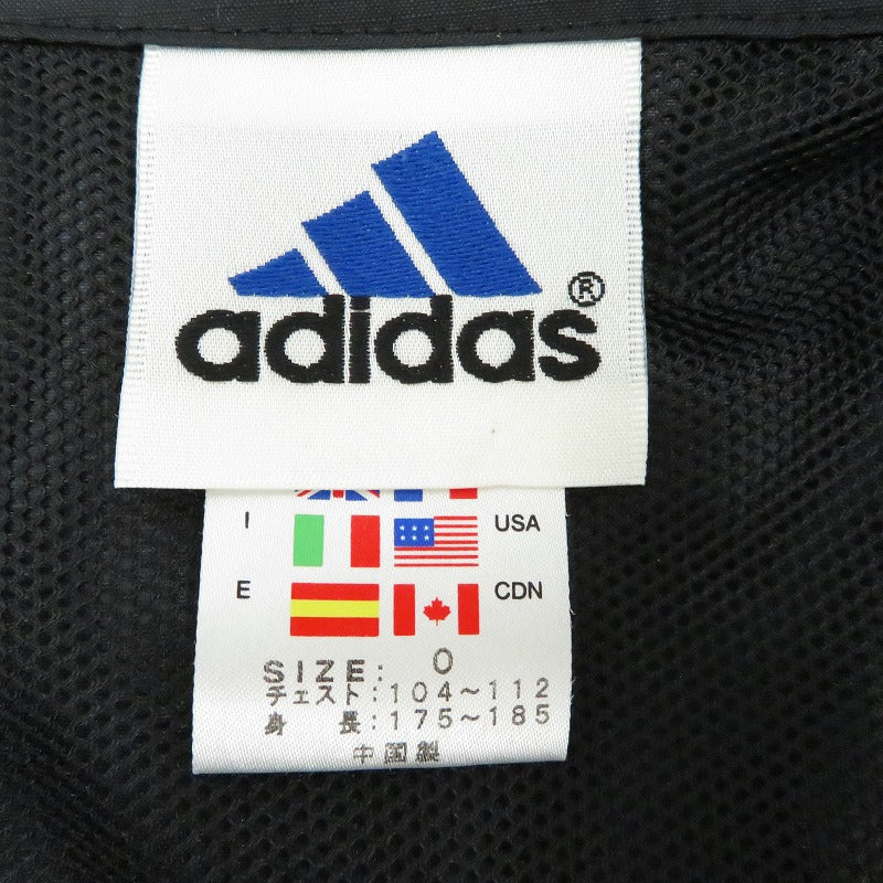 adidas(vintage) | アディダスヴィンテージ ナイロンジャケット ｻｲｽﾞ:O ブラック【瀬戸大橋店】
