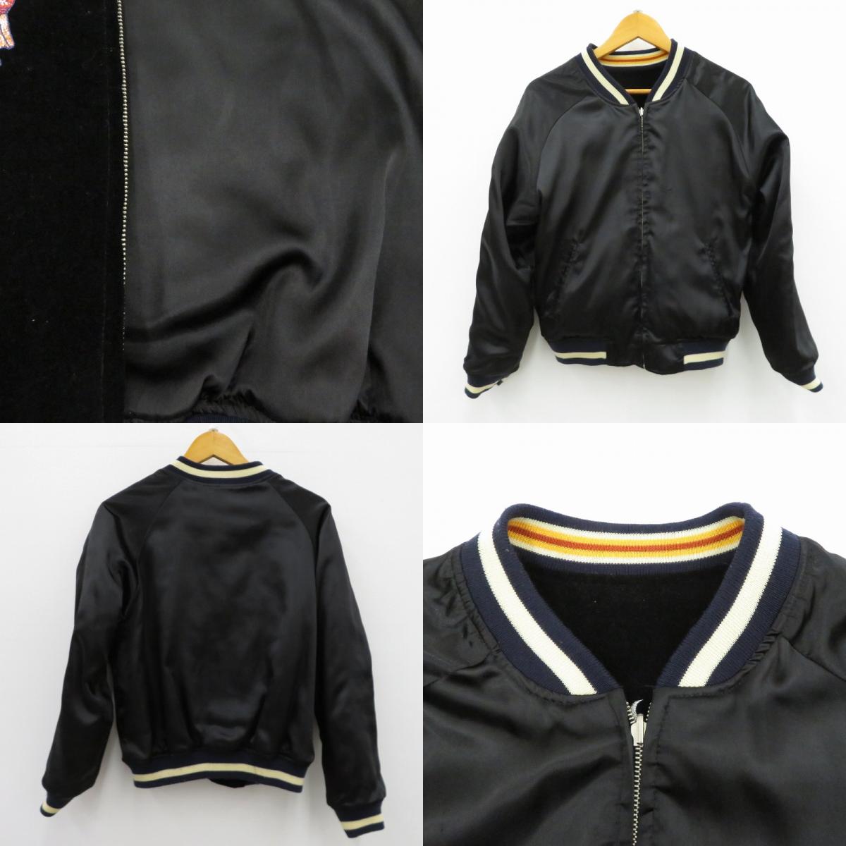 PEAKD YELLOW | ピークドイエロー スーベニアジャケット ブラック サイズ：38【瀬戸大橋店】