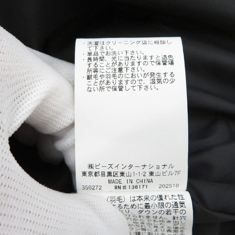 X-LARGE | エクストララージ DOWN JACKET ダウンジャケット 101254021009 ブラック サイズ：M【瀬戸大橋店】