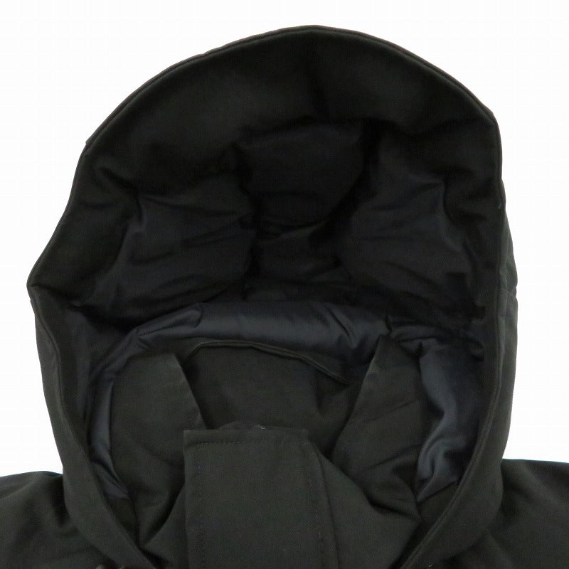 Danton | ダントン DOWN ARMY HOODED JACKET ダウンジャケット DT-A0030 LAS ブラック サイズ：S【瀬戸大橋店】