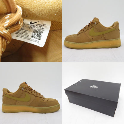 NIKE | ナイキ Air Force 1 Low '07 WB 'Flax/Wheat' スニーカー CJ9179-200 エアフォース ベージュ 27.5cm【瀬戸大橋店】