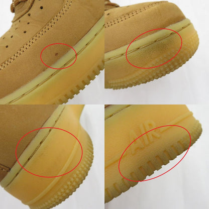 NIKE | ナイキ Air Force 1 Low '07 WB 'Flax/Wheat' スニーカー CJ9179-200 エアフォース ベージュ 27.5cm【瀬戸大橋店】