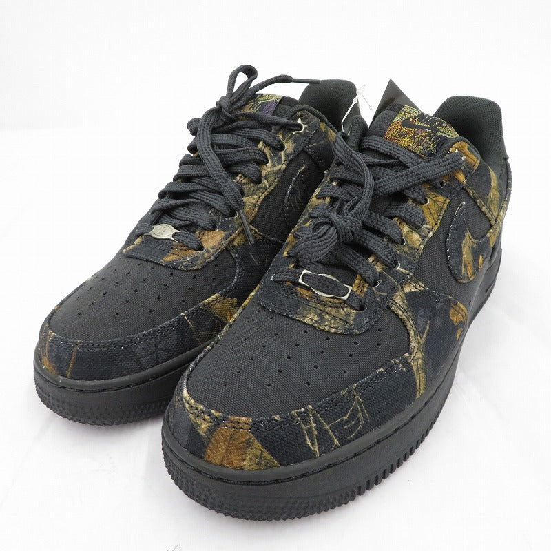 NIKE | ナイキ Air Force 1 Low 'Realtree' スニーカー IH1221-001 エアフォース ブラック 26.5cm【瀬戸大橋店】