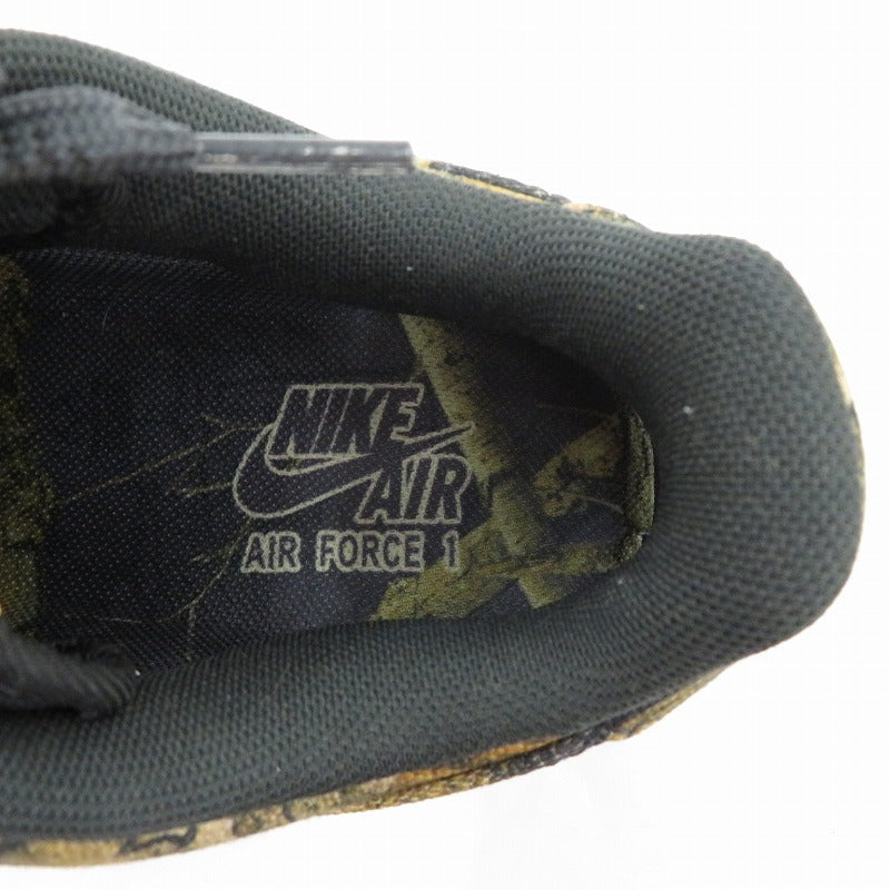 NIKE | ナイキ Air Force 1 Low 'Realtree' スニーカー IH1221-001 エアフォース ブラック 26.5cm【瀬戸大橋店】