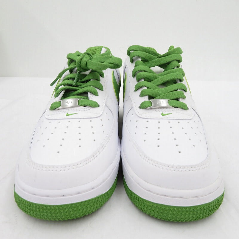 NIKE | ナイキ Air Force 1 Low 07 'White/Kermit Green' スニーカー DH7561-105 エアフォース ホワイト 28cm【瀬戸大橋店】