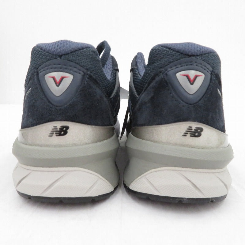 NEW BALANCE | ニューバランス 990V5 'Navy/Silver' スニーカー M990NV5 ネイビー 26cm【瀬戸大橋店】