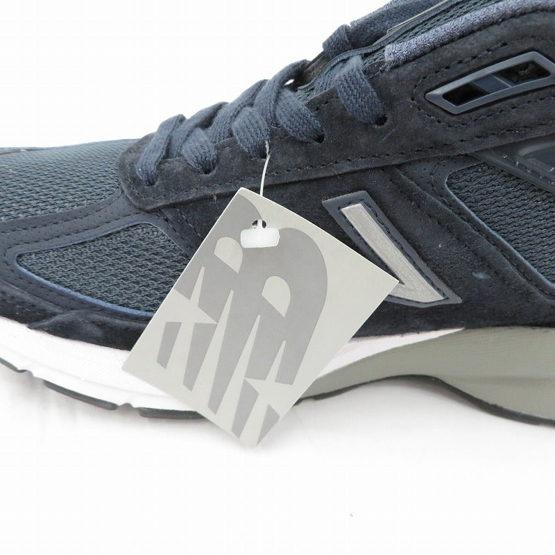 NEW BALANCE | ニューバランス 990V5 'Navy/Silver' スニーカー M990NV5 ネイビー 26cm【瀬戸大橋店】