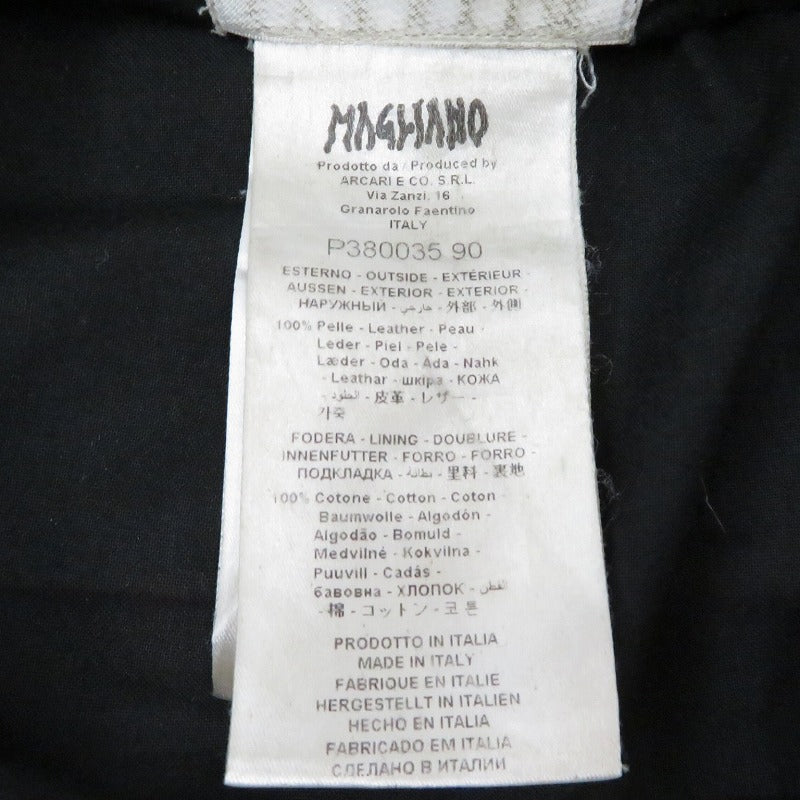 magliano レザーバッグ ショルダーバッグ ブラック【瀬戸大橋店】