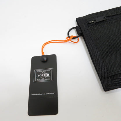 PORTER HYBRID | ポーターハイブリッド WALLET 二つ折り財布 737-17828 ブラック【瀬戸大橋店】