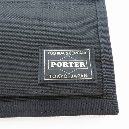 PORTER HYBRID | ポーターハイブリッド WALLET 二つ折り財布 737-17828 ブラック【瀬戸大橋店】