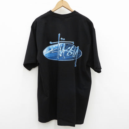 STUSSY | ステューシー Wave Oval Tee Black 半袖Ｔシャツ 1905181 ブラック サイズ：XL【瀬戸大橋店】