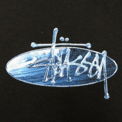 STUSSY | ステューシー Wave Oval Tee Black 半袖Ｔシャツ 1905181 ブラック サイズ：XL【瀬戸大橋店】