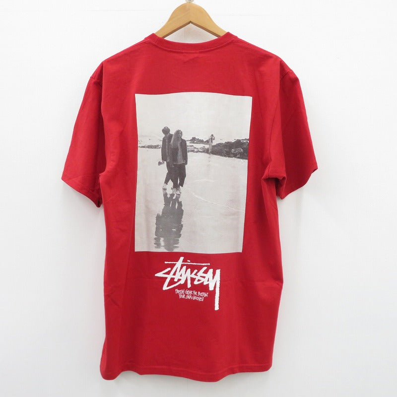 STUSSY | ステューシー LOW TIDE TEE 半袖Ｔシャツ レッド サイズ：M【瀬戸大橋店】
