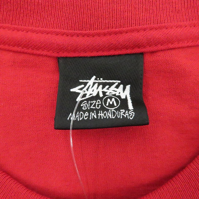 STUSSY | ステューシー LOW TIDE TEE 半袖Ｔシャツ レッド サイズ：M【瀬戸大橋店】