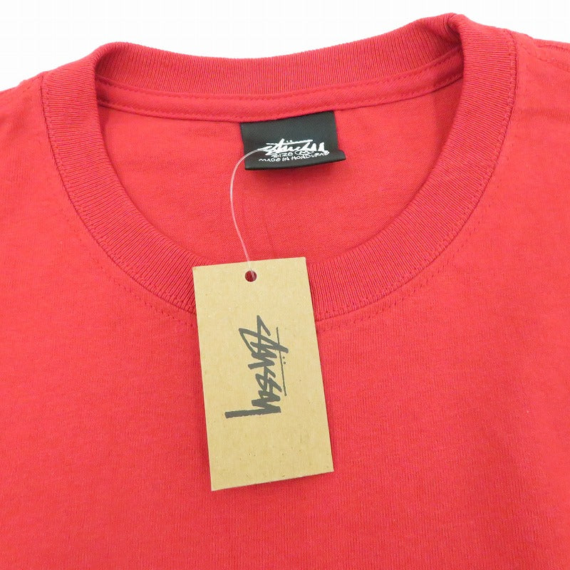 STUSSY | ステューシー LOW TIDE TEE 半袖Ｔシャツ レッド サイズ：M【瀬戸大橋店】