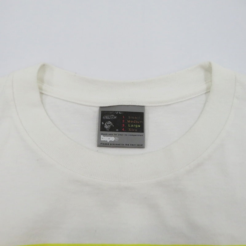 A BATHING APE | アベイシングエイプ ｹﾞｰﾑﾀｸﾞ NIGOﾛｺﾞ 半袖Ｔシャツ ホワイト サイズ：L【瀬戸大橋店】