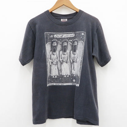 VINTAGE衣料 | ヴィンテージイリョウ BADBOB 'SCREAMING MAN' USA製 半袖Ｔシャツ グレー サイズ：L【瀬戸大橋店】