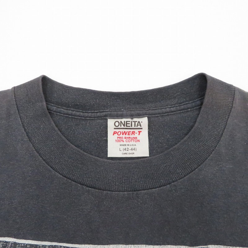 VINTAGE衣料 | ヴィンテージイリョウ BADBOB 'SCREAMING MAN' USA製 半袖Ｔシャツ グレー サイズ：L【瀬戸大橋店】