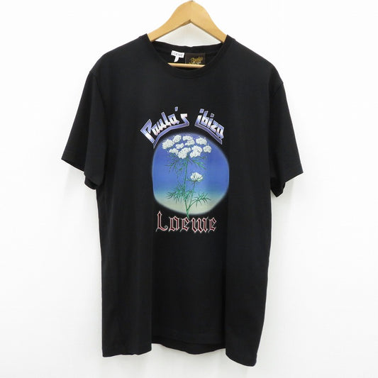 LOEWE | ロエベ Paula's ibiza 半袖Ｔシャツ H616Y22X53 ブラック サイズ：M【瀬戸大橋店】