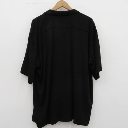 BUDSPOOL | バッズプール GAKKIN 浮蓮華 EMBROIDERY 50’S SHIRT 半袖シャツ ブラック サイズ：M【瀬戸大橋店】