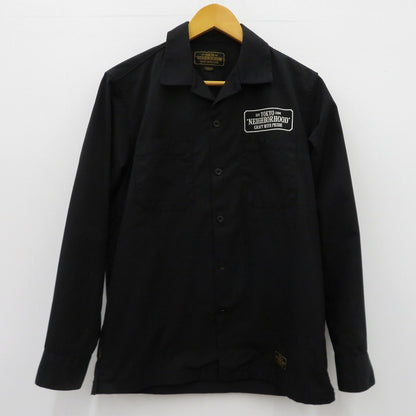 NEIGHBORHOOD | ネイバーフッド CLASSIC WORK EC-SHIRT 長袖シャツ 171TSNH-SHM01 ブラック サイズ：M【瀬戸大橋店】