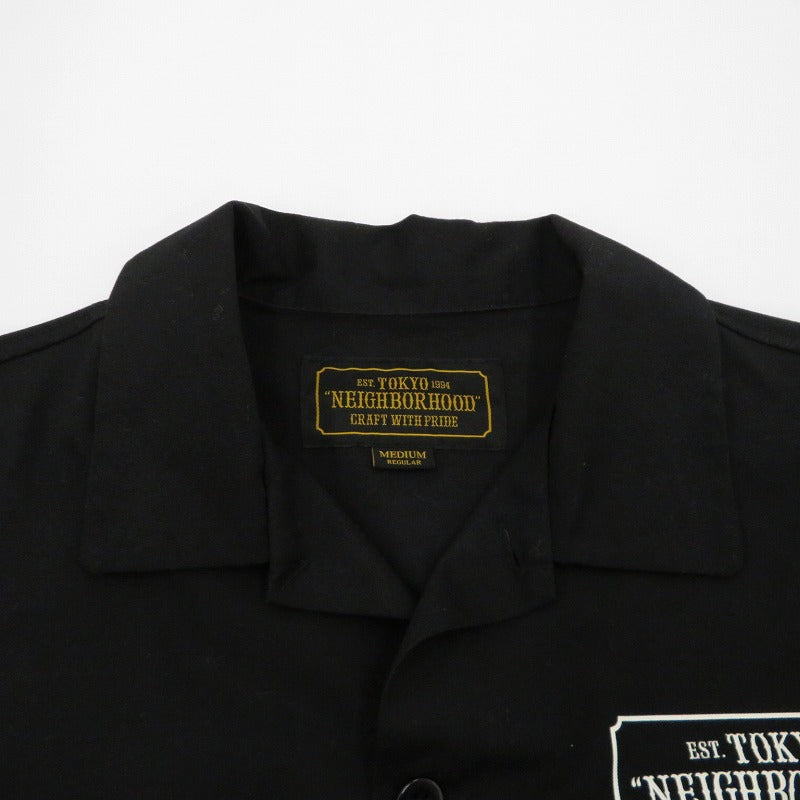 NEIGHBORHOOD | ネイバーフッド CLASSIC WORK EC-SHIRT 長袖シャツ 171TSNH-SHM01 ブラック サイズ：M【瀬戸大橋店】