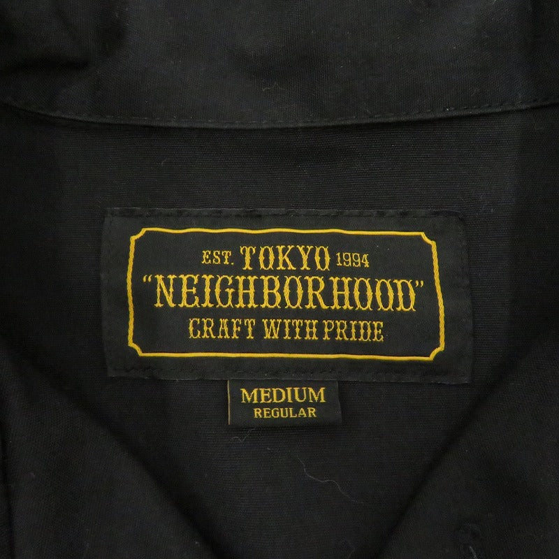 NEIGHBORHOOD | ネイバーフッド CLASSIC WORK EC-SHIRT 長袖シャツ 171TSNH-SHM01 ブラック サイズ：M【瀬戸大橋店】