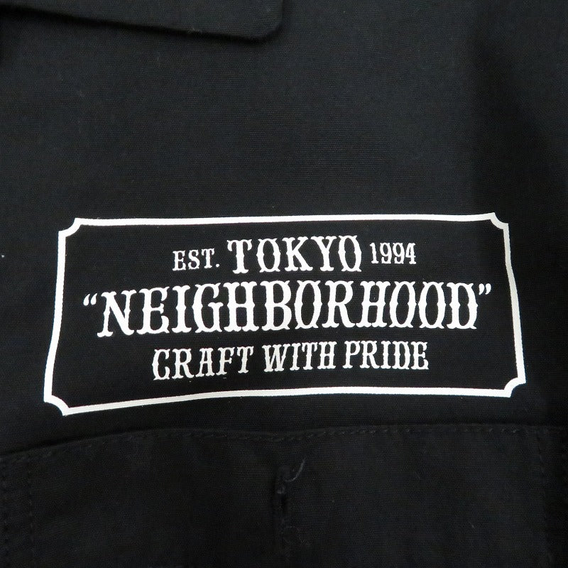 NEIGHBORHOOD | ネイバーフッド CLASSIC WORK EC-SHIRT 長袖シャツ 171TSNH-SHM01 ブラック サイズ：M【瀬戸大橋店】