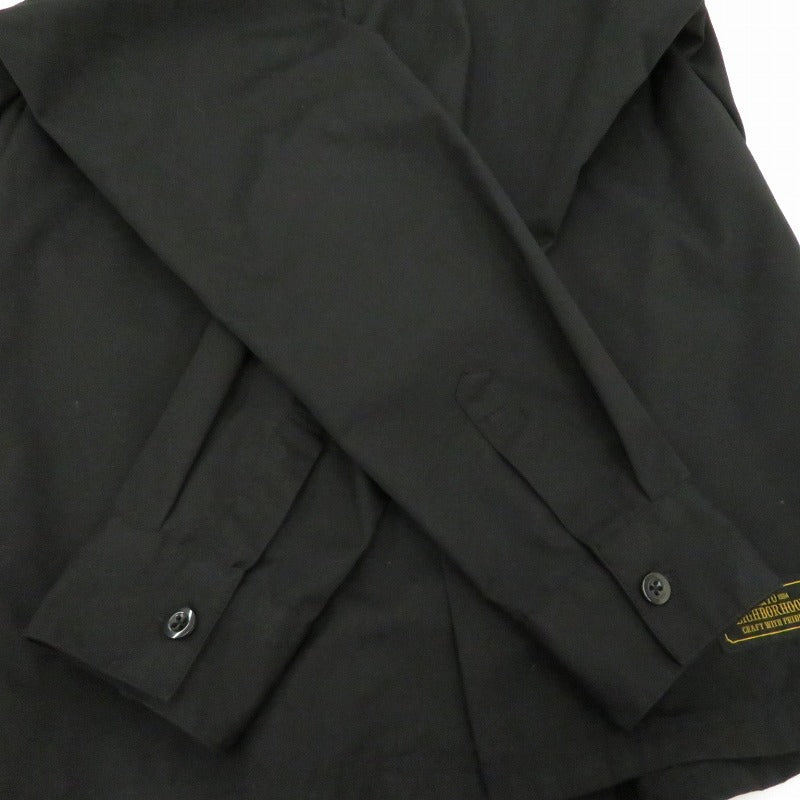 NEIGHBORHOOD | ネイバーフッド CLASSIC WORK EC-SHIRT 長袖シャツ 171TSNH-SHM01 ブラック サイズ：M【瀬戸大橋店】