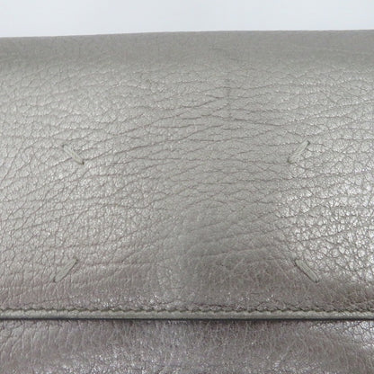 Maison Margiela | メゾンマルジェラ 4ｽﾃｯﾁﾁｪｰﾝｳｫﾚｯﾄ 長財布 SA3UI0008 シルバー【瀬戸大橋店】