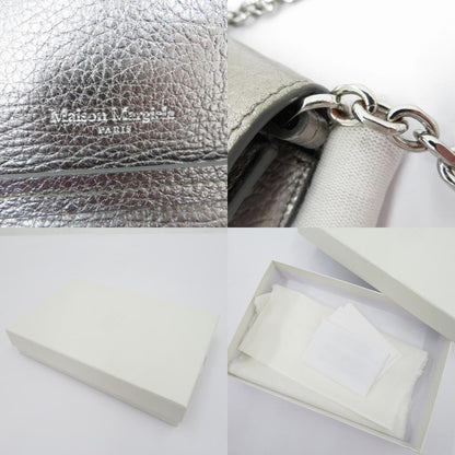 Maison Margiela | メゾンマルジェラ 4ｽﾃｯﾁﾁｪｰﾝｳｫﾚｯﾄ 長財布 SA3UI0008 シルバー【瀬戸大橋店】