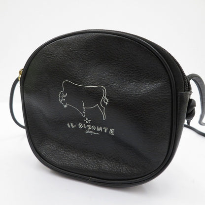 IL BISONTE | イルビゾンテ ショルダーバッグ ブラック【瀬戸大橋店】