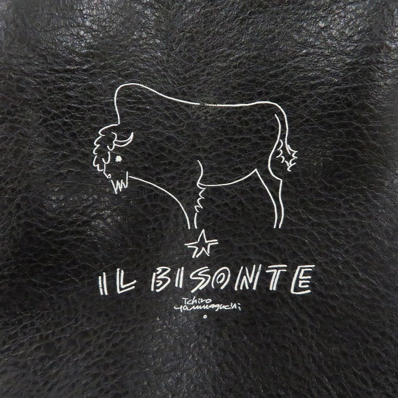 IL BISONTE | イルビゾンテ ショルダーバッグ ブラック【瀬戸大橋店】