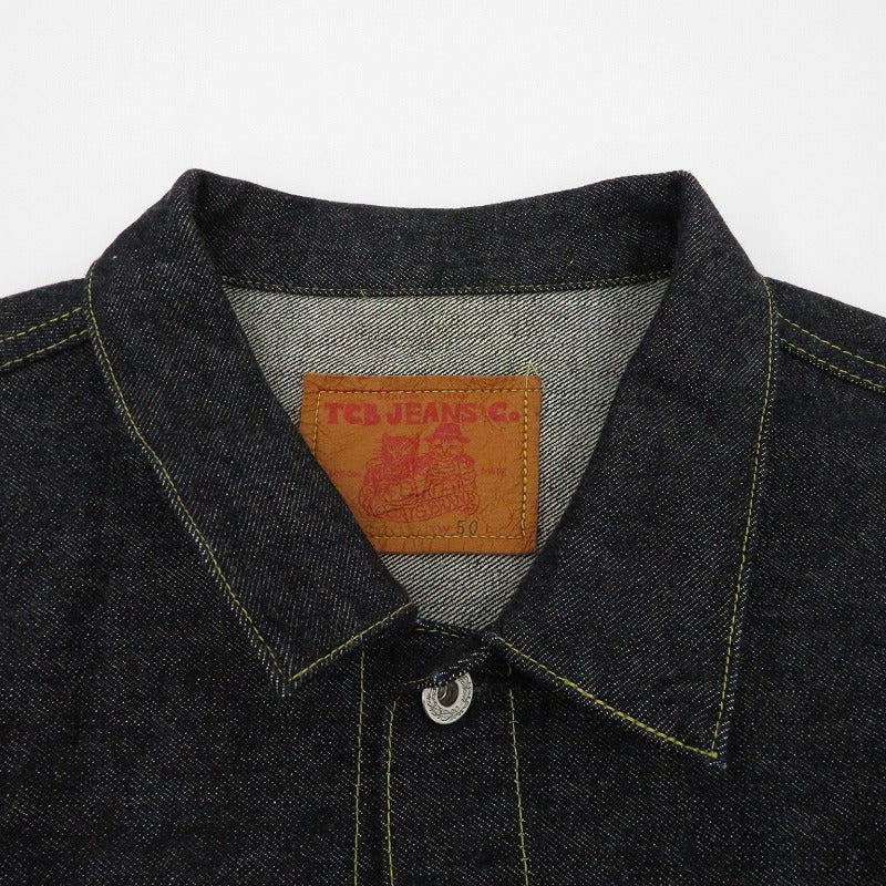 New S40's Jacket 14oz デニム TCB jeans インディゴ サイズ：50【瀬戸大橋店】