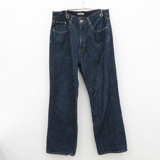 AURALEE | オーラリー HARD TWIST DENIM 5P PANTS デニムパンツ A9AP01DM ｻｲｽﾞ:W32 ブルー【瀬戸大橋店】