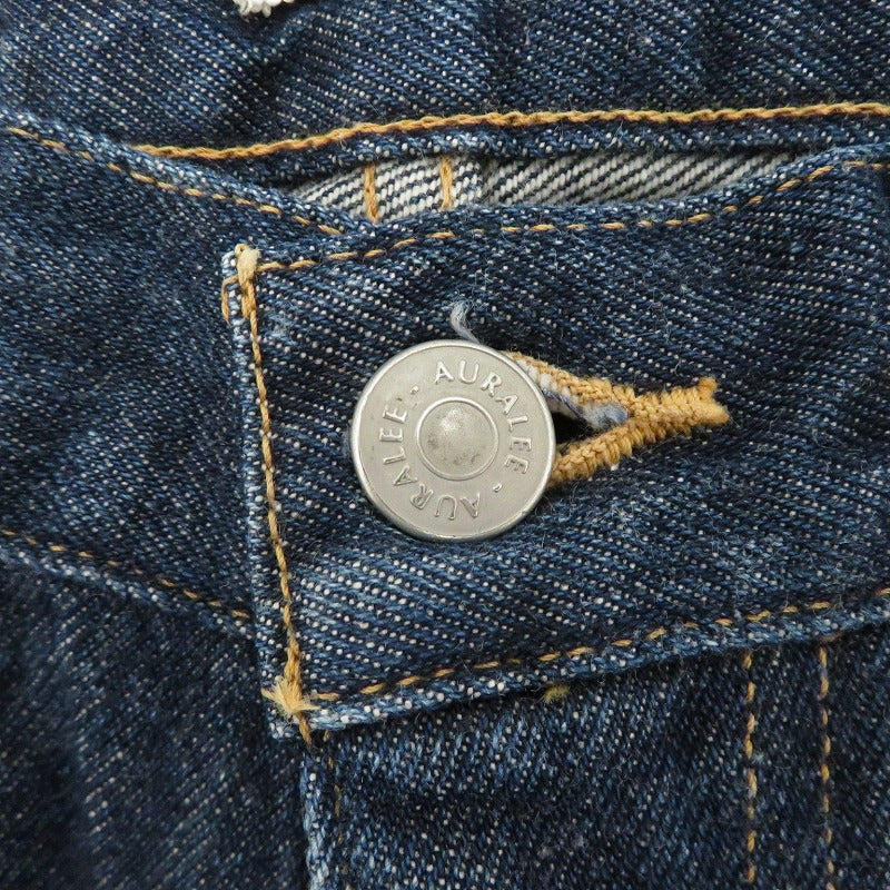 AURALEE | オーラリー HARD TWIST DENIM 5P PANTS デニムパンツ A9AP01DM ｻｲｽﾞ:W32 ブルー【瀬戸大橋店】