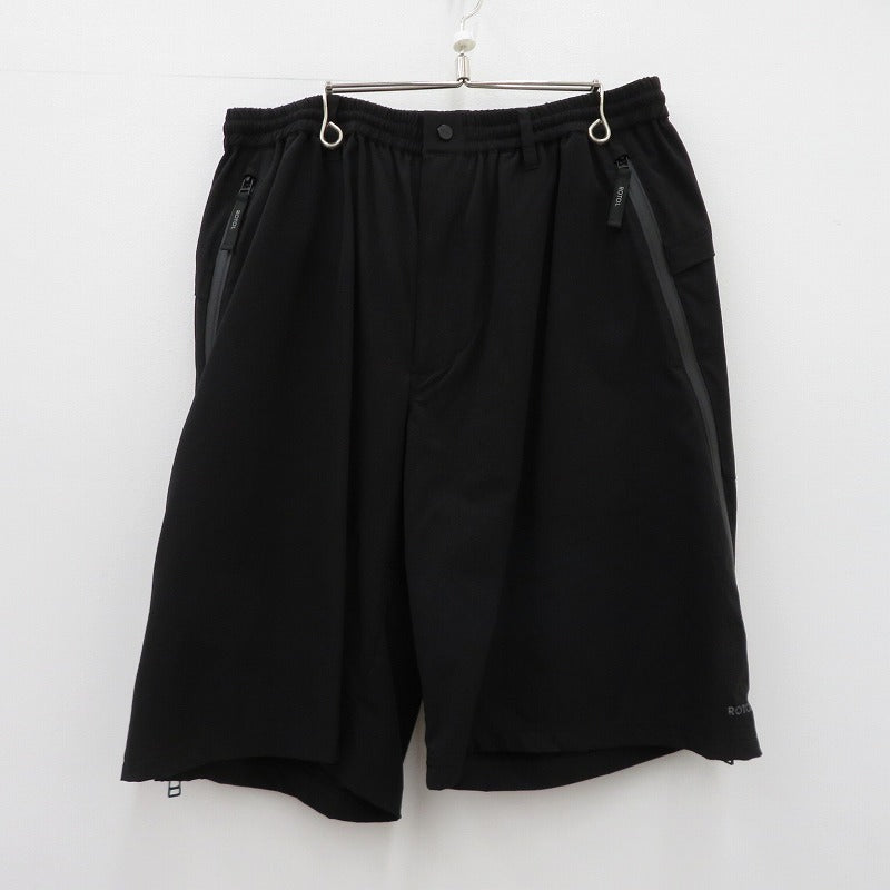 TWIST TRACK SHORTS ショートパンツ R23SPYC07 ブラック サイズ：3【瀬戸大橋店】