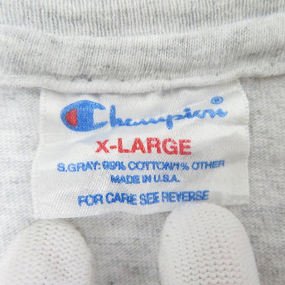 Champion | チャンピオン トリコタグ 半袖Ｔシャツ グレー サイズ：XL【瀬戸大橋店】
