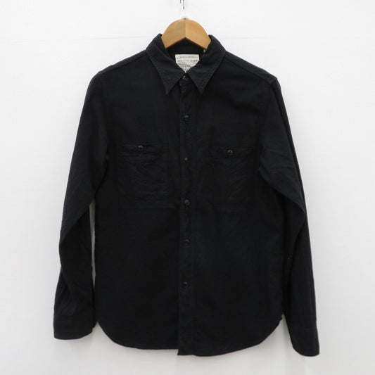 FULL COUNT | フルカウント Black Chambray Shirt 長袖シャツ ブラック サイズ：38【瀬戸大橋店】