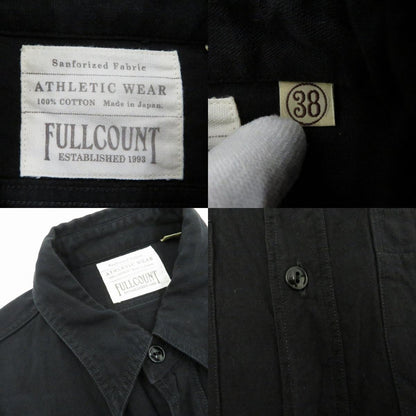 FULL COUNT | フルカウント Black Chambray Shirt 長袖シャツ ブラック サイズ：38【瀬戸大橋店】