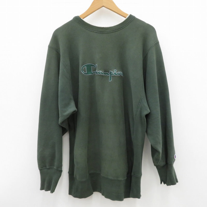 Champion | チャンピオン REVERSE WEAVE ｽｳｪｯﾄ スウェット グリーン【瀬戸大橋店】