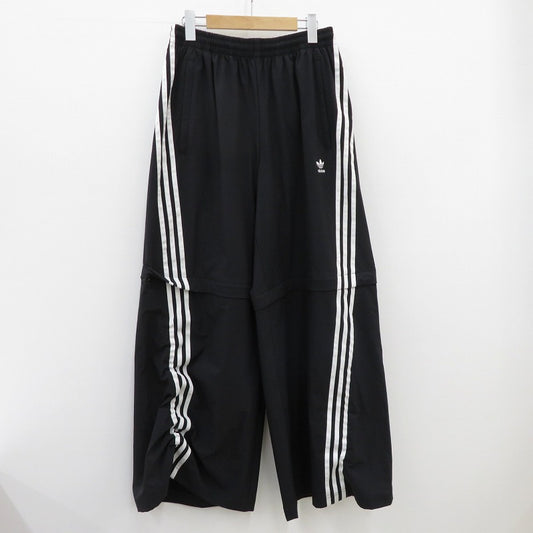 adidas Originals | アディダスオリジナルス Adileniumｼｰｽﾞﾝ2ｵｰﾊﾞｰｻｲｽﾞｼﾞｯﾌﾟｵﾌﾄﾗｯｸﾊﾟﾝﾂ パンツ KA2760 ブラック サイズ：S【瀬戸大橋店】
