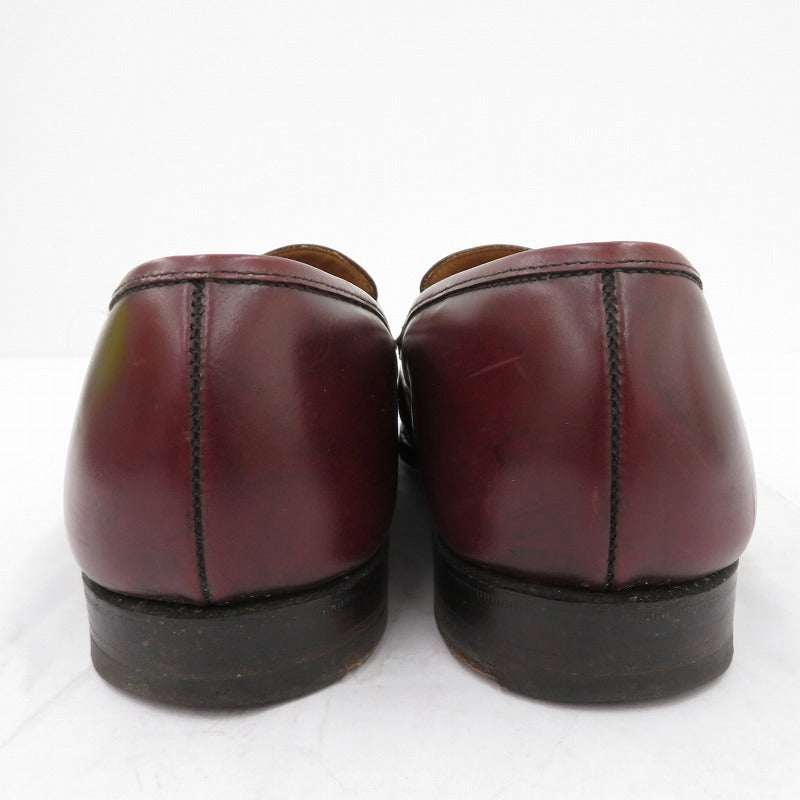 CROCKETT&JONES | クロケットアンドジョーンズ BOSTON ローファー 8363 ボルドー/バーガンディー 26cm【瀬戸大橋店】